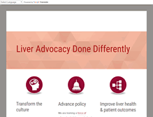 Tablet Screenshot of globalliver.org